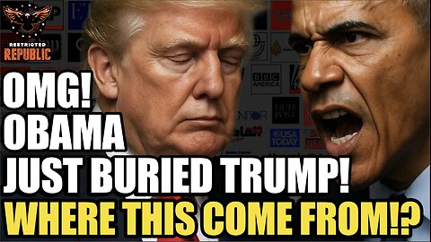 OMG! Obama Just Buried TRUMP : Where the Hell Did This Come From!? The Swamp STRIKES BACK!