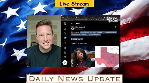 x429b: Benny Johnson: Texas Governor Announces He Will ARREST All Democrats, REMOVE Them From Office