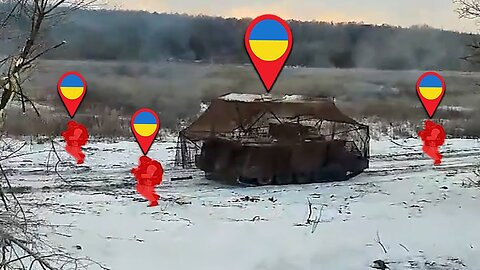 Russian Drones Blown Up M-113 Armored Vehicle With One Hit!