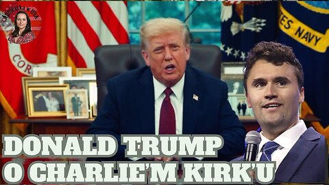 Donald Trump przemawia do Amerykanów po zabój5twie Charliego Kirka