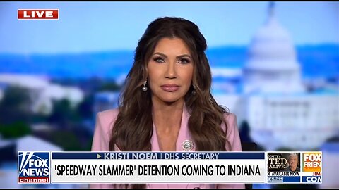 DHS Secretary: Indiana's Version Of Alligator Alcatraz Will Help Clean Up Streets