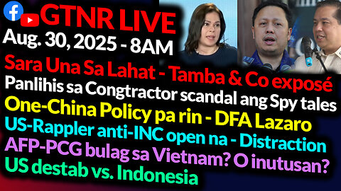 Sara was Right | Spy Tales Distraction | Rappler anti Marcoleta | Vietnam | GTNR Ka Mentong Ka Ado