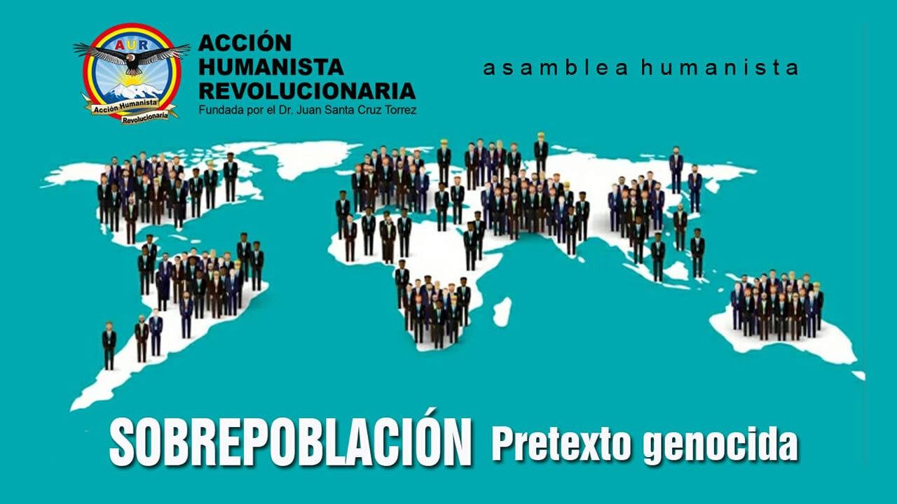 09-05-2025 “SOBREPOBLACIÓN”, PRETEXTO GENOCIDA