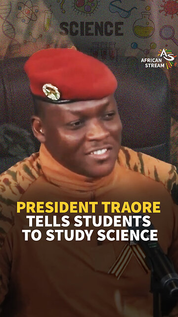PRESIDENT TRAORE TELLS STUDENTS TO STUDY SCIENCE
