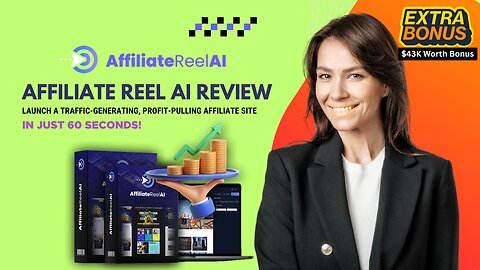 AffiliateReelAI Review-Create 50 Affiliate Sites with 1 Click? Full Breakdown & Bonuses!