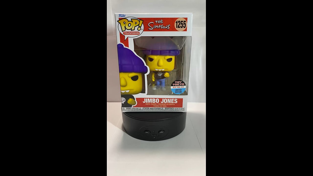 Buy It Now: Funko Pop: Television: The Simpsons: JIMBO JONES #1255 - Toy Tokyo 2022 Exclusive
