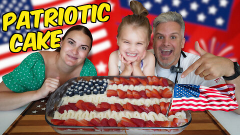 Brits Bake America’s Most Patriotic Cake for the 4th of July! 🇬🇧❤️🇺🇸