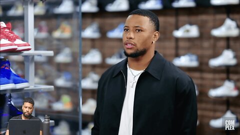 CHANNELADRIANTV Reacts | Saquon Barkley Goes Sneaker Shopping With Complex