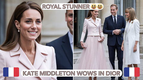 Kate Middleton Dazzles in Dior During Macron’s UK Visit | Royal Fashion Reigns Supreme