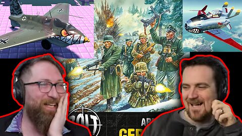 Weird WW2 Planes - Old Dark Eldar Miniatures - Tom and Ben