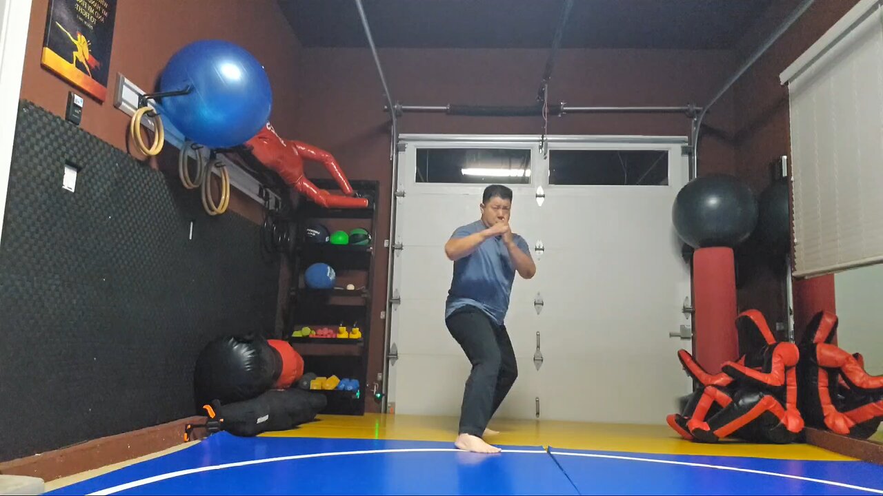 WTD Round Kick to Front Kick sequential