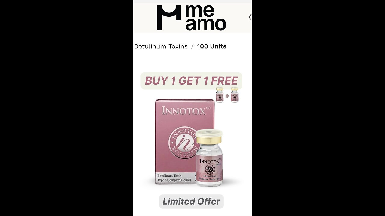 Innotox Buy 1 get 1 free Meamoshop 💗🙌 code LOIS save❤️