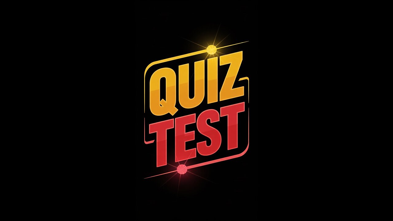 Quiz Time