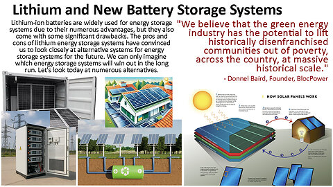 Lithium and New Battery Storage Systems
