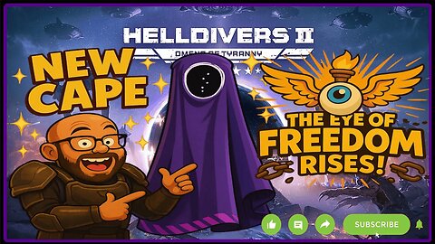 The Eye of Freedom rises! This cape belongs to us, at least until the next battle begins.