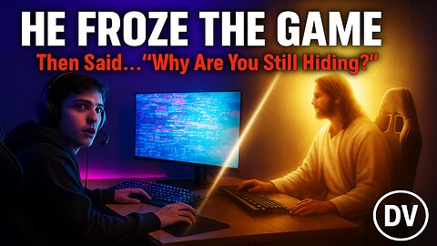 Jesus Sat at His Gaming Desk—And Froze Everything