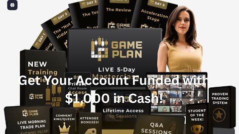 Game Plan 5-Day LIVE Masterclass information!