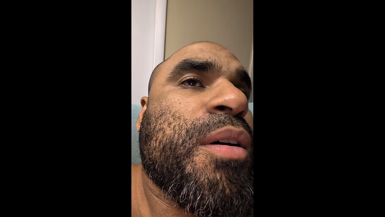 You have to wash your face.