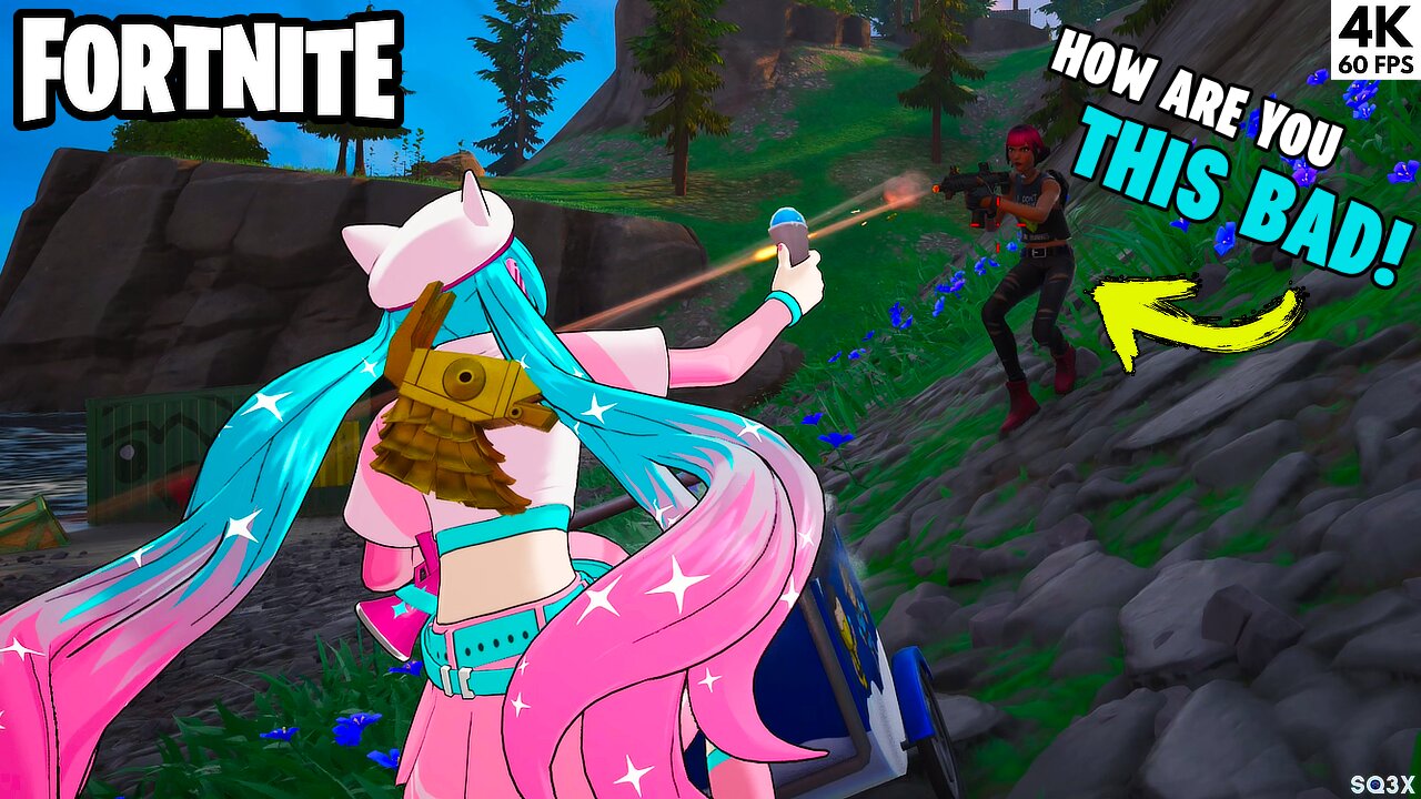 Worst Player EVER or Bot? 🤣🤔 FORTNITE