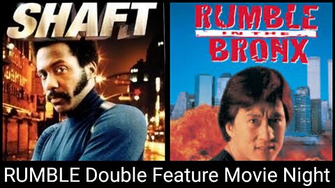 Double Feature Movie Night: Shaft and Jackie Chan