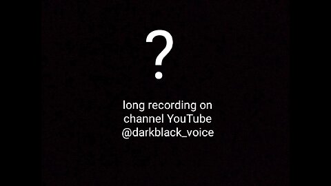 Horror Scary Recording