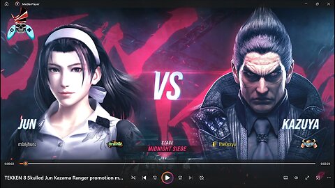 TEKKEN 8 Skulled Jun Kazama Ranger promotion match