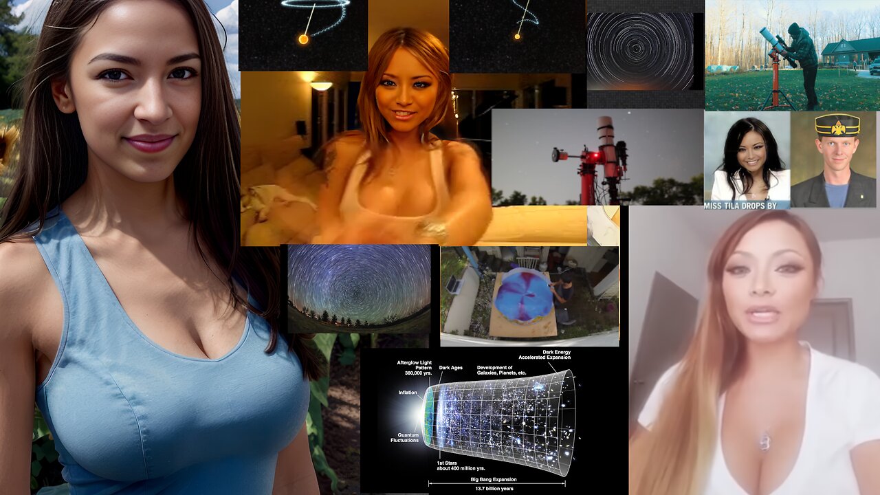 ( -0924 ) Tila Tequila's Intuition, Coriolis Truth, Man-Bear-Pigs (MBP's), CMB Challenges to a Big Bang, & Akashic Record Vinyl Revival (Plus the Insane Beauty of Equatorial Mount Flat Earth Rotational Hell )