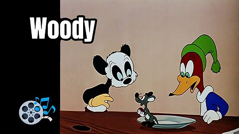 Banquet Busters - 1948 (HD) | Episode 27 Woody Woodpecker Series