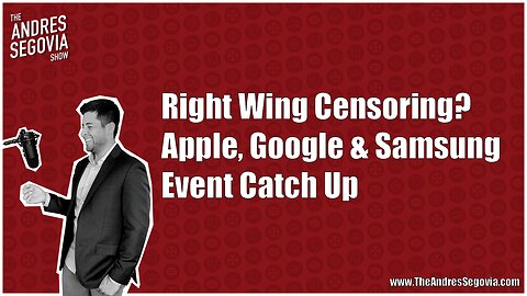 The Right Censoring Free Speech? Tech News Round Up & Your Comments