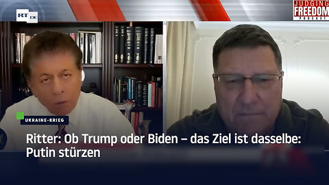 Ritter: Ob Trump oder Biden – das Ziel ist dasselbe: Putin stürzen