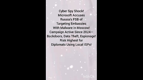 Cyber Spy Shock!