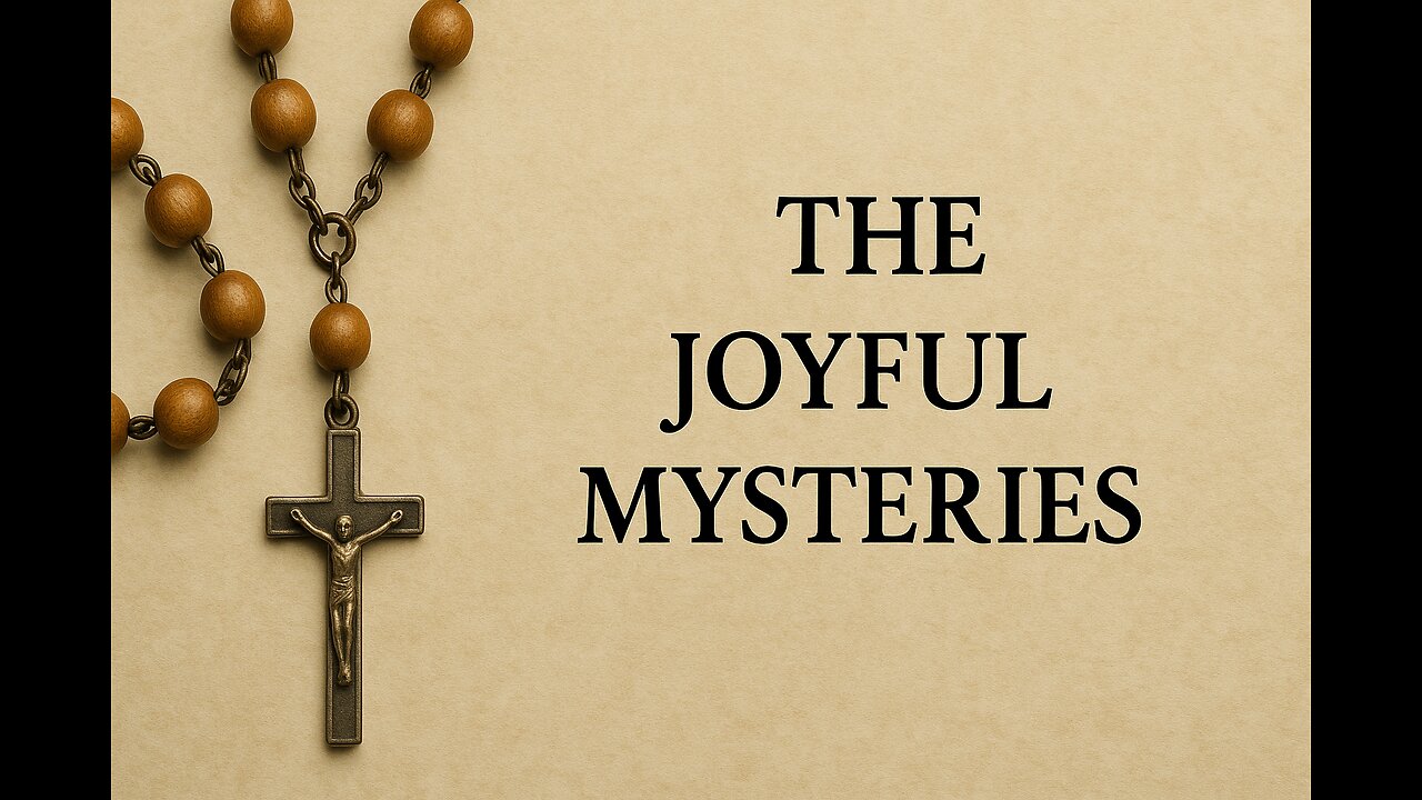 Joyful Mysteries + Rose Offerings | 5 Decade Rosary with Vocal Prayers | Catholic Meditation & Prayer