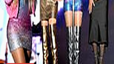 Mariah Carey Puts on a Leggy Display in Four