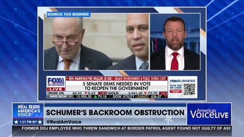REVEALED SCHUMER HELD BACKROOM MEETING TO CONTINUE SHUTDOWN BEFORE ELECTIONS