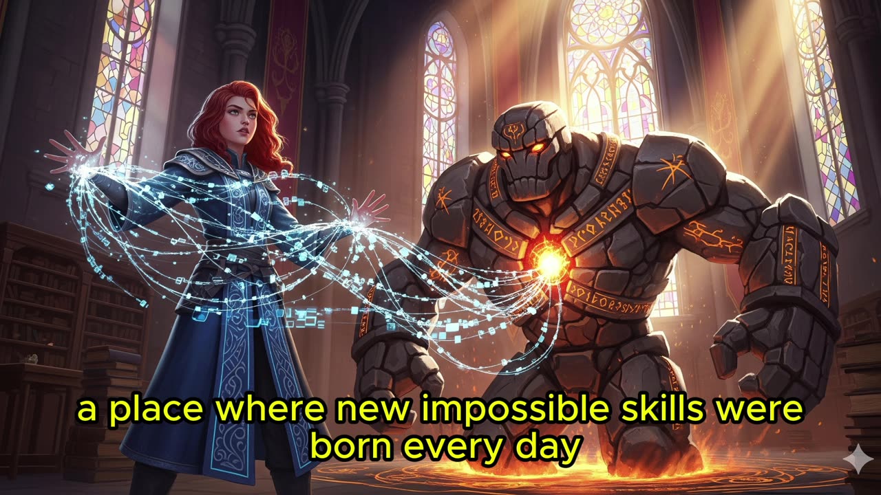 She Couldn't Learn Skills... So She Invented Her Own by Breaking the System | A LitRPG Story