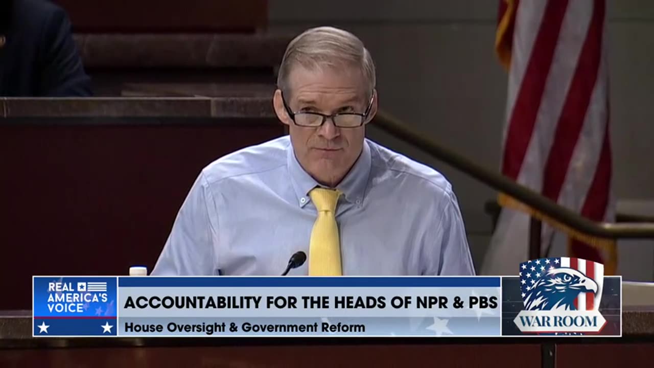 Rep. Jordan Exposes Extreme Political Bias Of NPR Employees During Defund PBS Hearing
