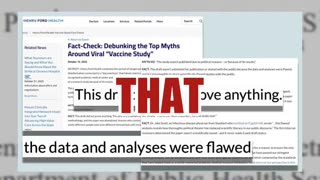 Fact Check: Henry Ford Health Study Of Vaccinated Vs. Unvaccinated Children Did NOT Pass Peer Review