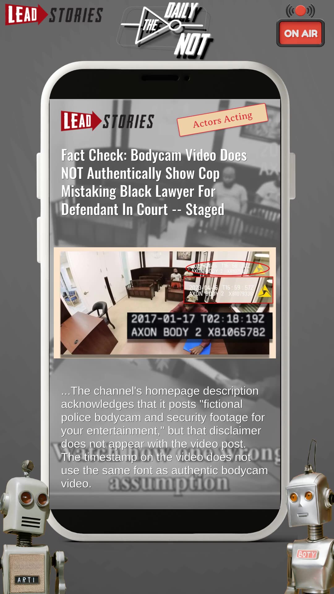 The Daily NOT - A show about what didnt happen today. Episode 508.