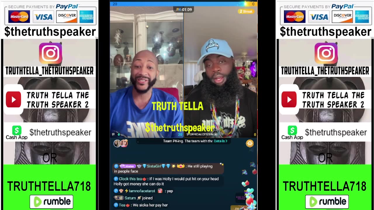 TRINA B ASKS OFFICIAL CITIZEN & 21BADBITCH TO TELL IT LIKE IT IS ABOUT HOLLY & DROSKI