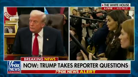 REPORTER: "Marjorie Taylor Greene said that she would rather you focus on domestic policy