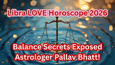 Libra Love Horoscope 2026 | Balance Secrets by Pallav Bhatt!