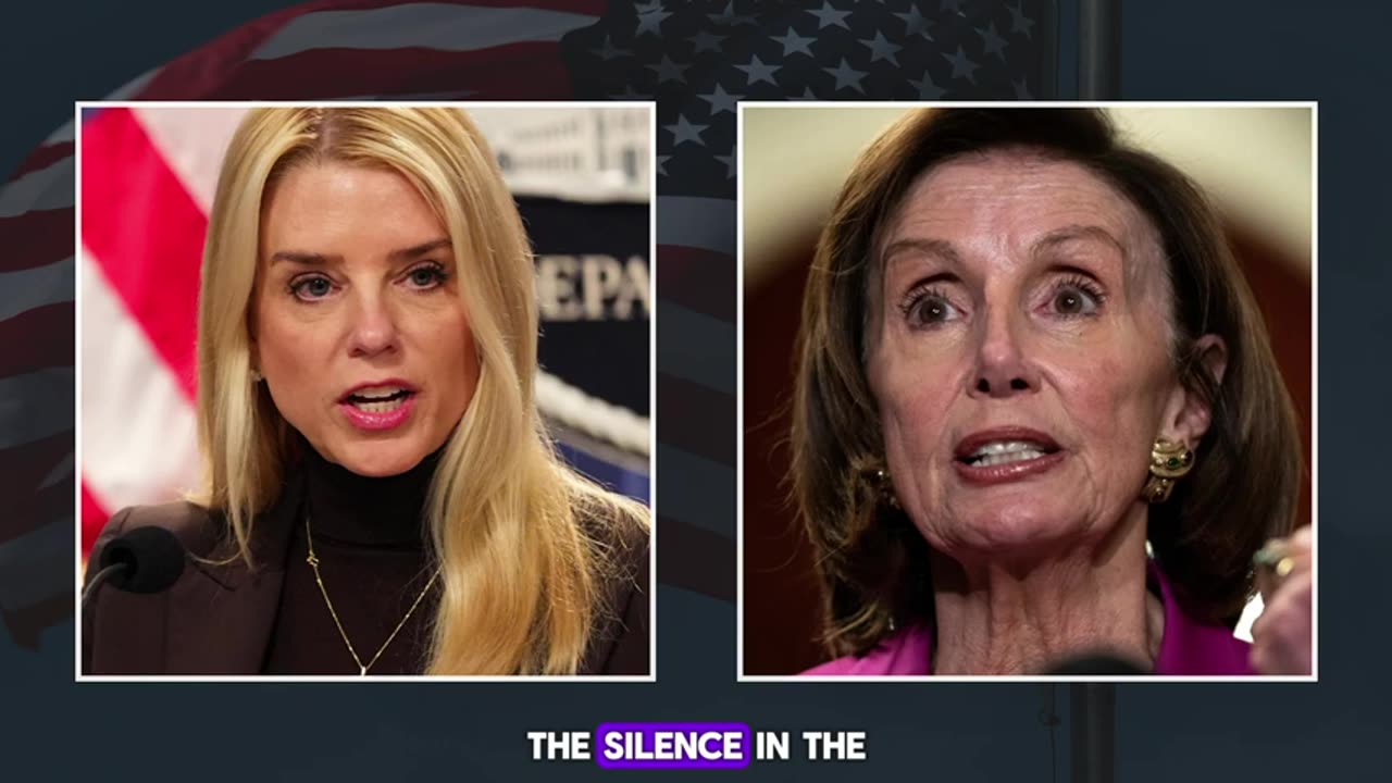 THE QUEEN FALLS! PAM BONDI JUST DESTROYED NANCY PELOSI WITH “FACTS”