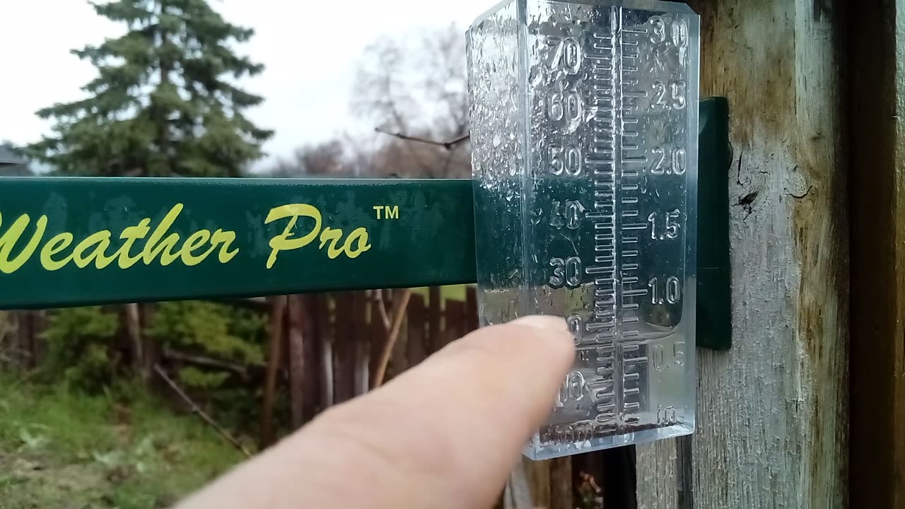 Heavy Rain In Kelowna BC 🇨🇦 April 7 2025