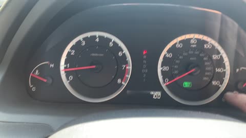 2008 Honda Accord - Oil Life Reset