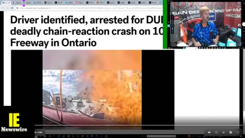 VIDEO ALLEGED HIGH TRUCKER KILLS 3 on the 10! Newsom's Ca Kids living in Squalor! Trump 2028!