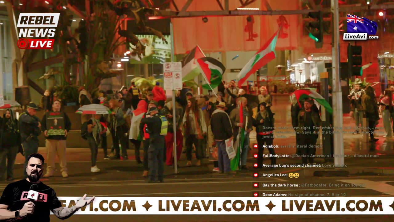 🔴 COUNTER PROTEST: Standing up to hate targeting Israeli music duo — LIVEAVI.COM