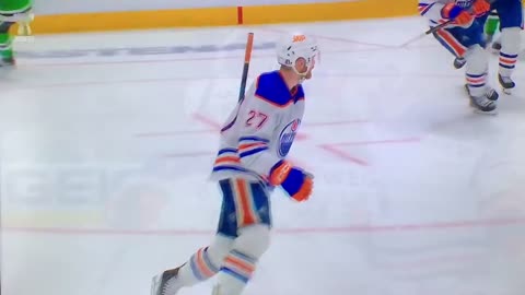 Oilers D #27 Brett Kulak 🥅(1)🏒Snap-Shot Goal