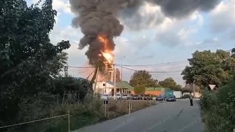 🚁🔥 Ukraine Russia War | Ukrainian Long-Range Drones Strike SPGK Installation in Krasnodar | RCF