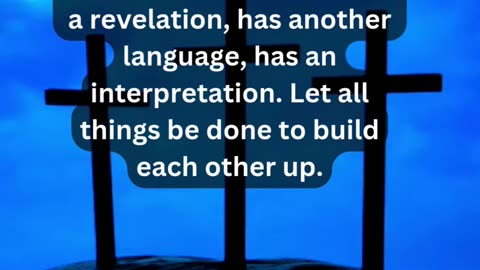 Journey of faith and spiritual growth 1 Corinthians 14:26 Daily Bible Verse