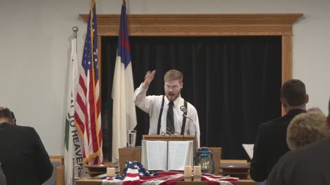 Sunday School. Bro Jordan Padenich